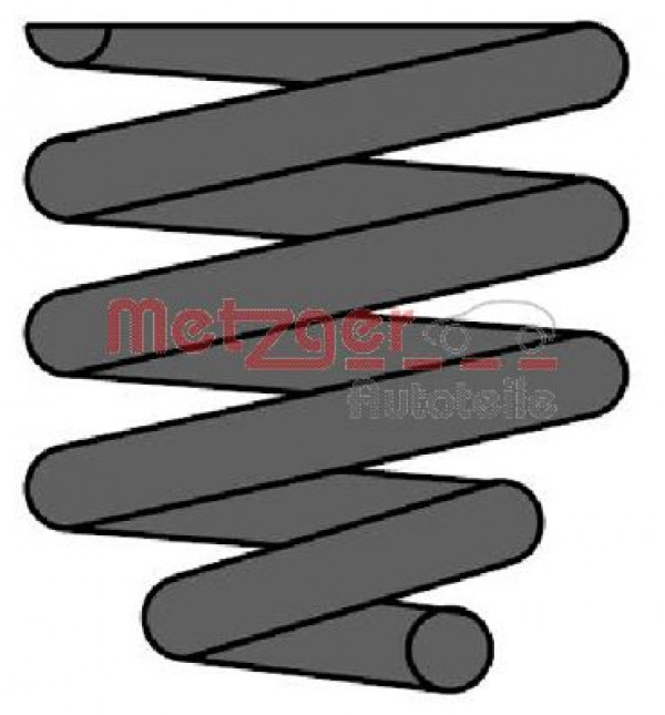 METZGER 2240896 - Fahrwerksfeder