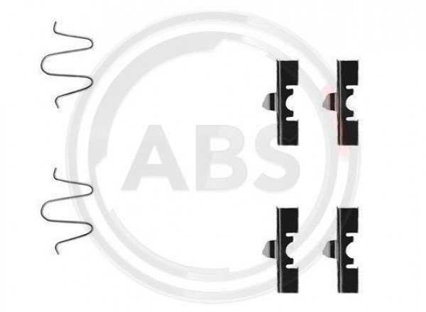 A.B.S. 1170Q - Zubehörsatz, Scheibenbremsbelag