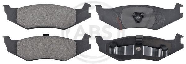 A.B.S. 38759 - Bremsbelagsatz, Scheibenbremse