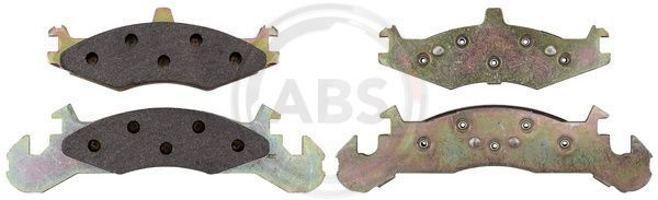 A.B.S. 38221 - Bremsbelagsatz, Scheibenbremse