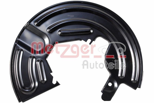 METZGER 6115255 - Spritzblech, Bremsscheibe