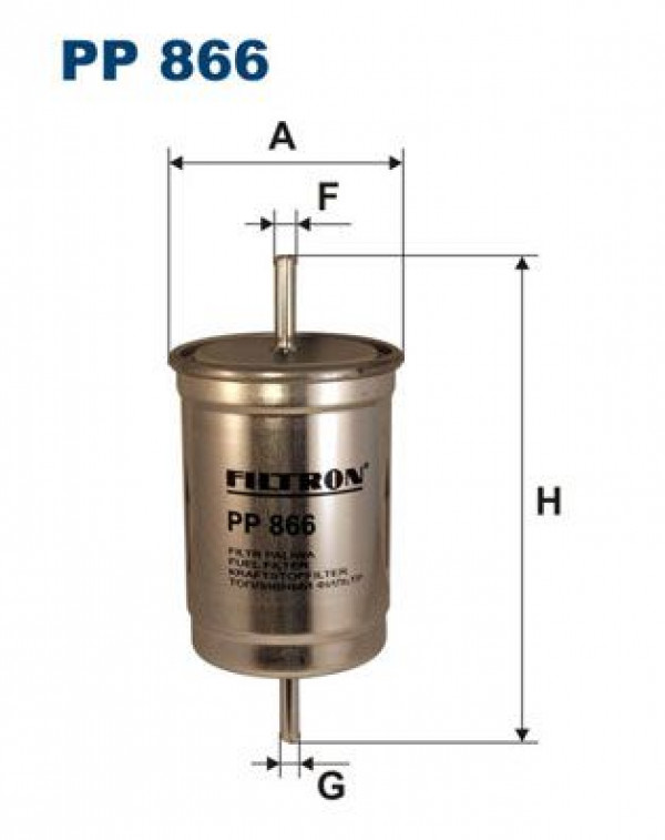 FILTRON PP866 - Kraftstofffilter
