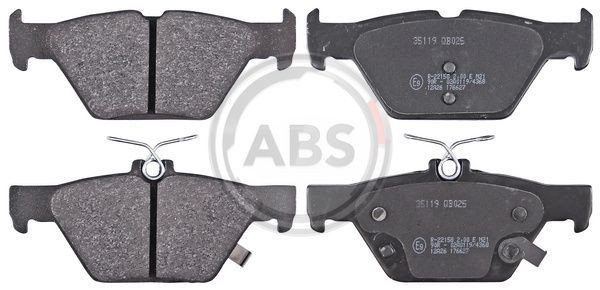 A.B.S. 35119 - Bremsbelagsatz, Scheibenbremse
