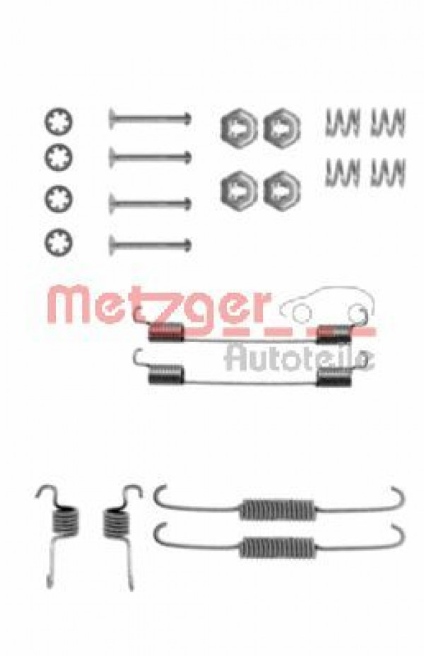 METZGER 105-0674 - Zubehörsatz, Bremsbacken