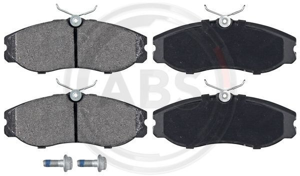 A.B.S. 36861 - Bremsbelagsatz, Scheibenbremse