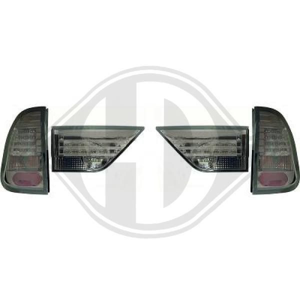 DIEDERICHS 1275992 - Heckleuchtensatz