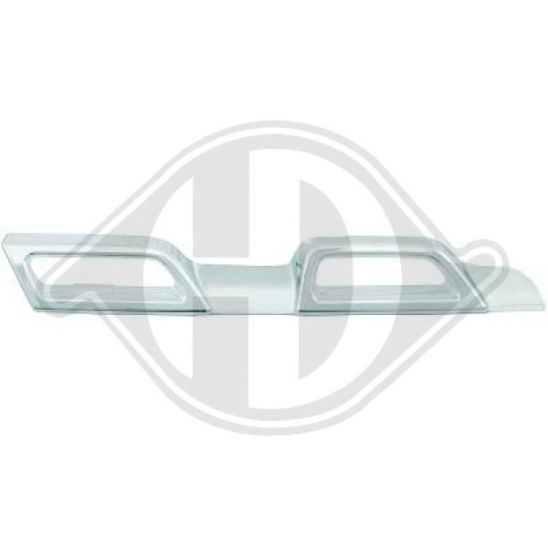 DIEDERICHS 4560142 - Blende, Kühlergitter