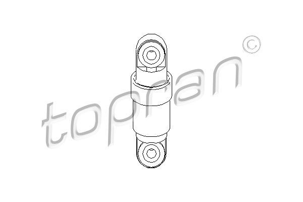 TOPRAN 206046 - Riemenspanner, Keilrippenriemen