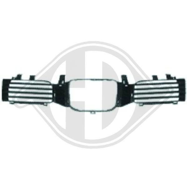 DIEDERICHS 7431040 - Kühlergitter