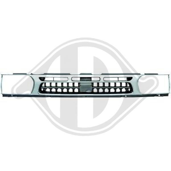 DIEDERICHS 6083040 - Kühlergitter