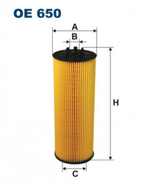 FILTRON OE650 - Ölfilter