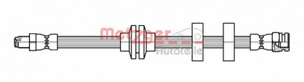 METZGER 4118500 - Bremsschlauch