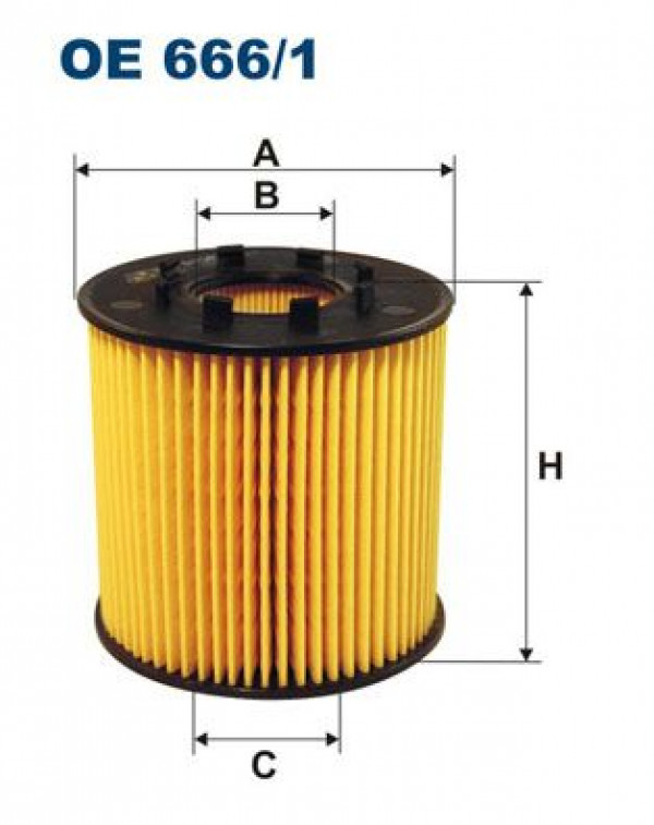 FILTRON OE666/1 - Ölfilter