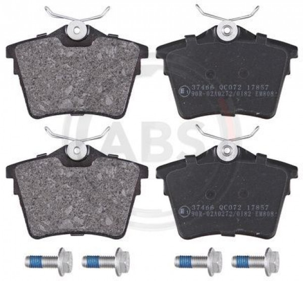 A.B.S. 37466 - Bremsbelagsatz, Scheibenbremse