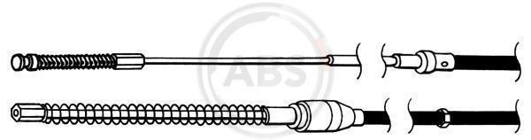 A.B.S. K12886 - Seilzug, Feststellbremse