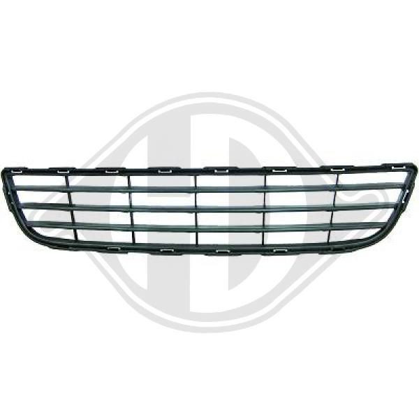 DIEDERICHS 6415045 - Lüftungsgitter, Stoßfänger