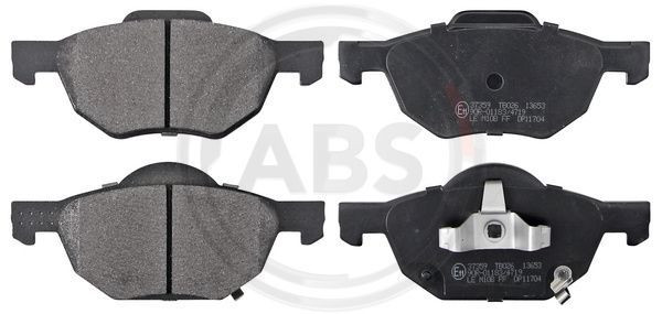 A.B.S. 37359 - Bremsbelagsatz, Scheibenbremse