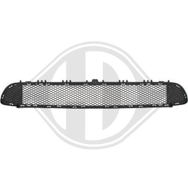 DIEDERICHS 1641045 - Lüftungsgitter, Stoßfänger