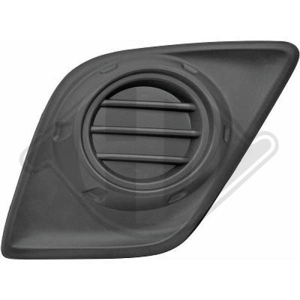 DIEDERICHS 6686846 - Lüftungsgitter, Stoßfänger