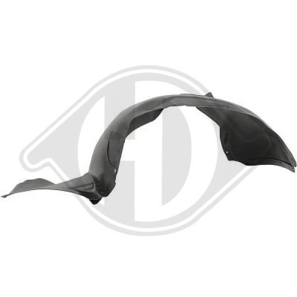 DIEDERICHS 2255009 - Verkleidung, Radhaus