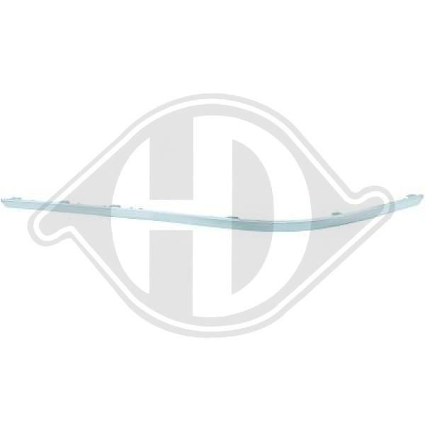 DIEDERICHS 2247067 - Zier-/Schutzleiste, Stoßfänger