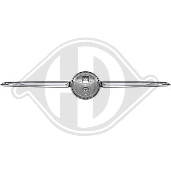 DIEDERICHS 3405140 - Kühlergitter