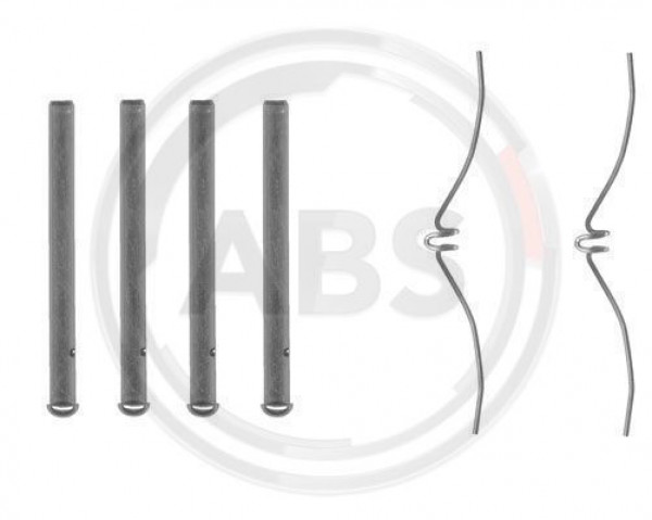 A.B.S. 1061Q - Zubehörsatz, Scheibenbremsbelag