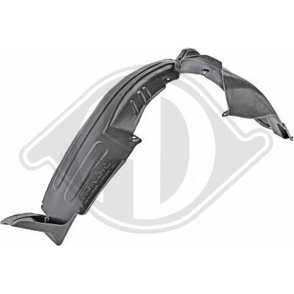 DIEDERICHS 6581808 - Verkleidung, Radhaus