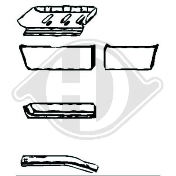 DIEDERICHS 9138021 - Einstiegsblech