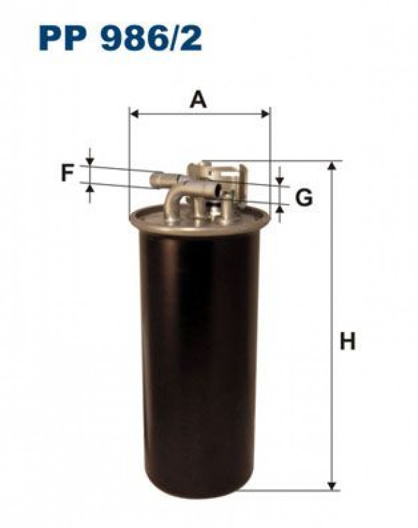 FILTRON PP986/2 - Kraftstofffilter