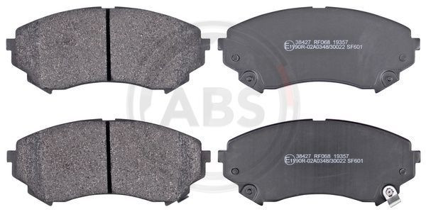 A.B.S. 38427 - Bremsbelagsatz, Scheibenbremse