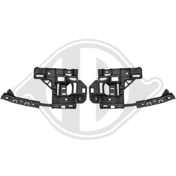 DIEDERICHS 4013767 - Halter, Stoßfänger