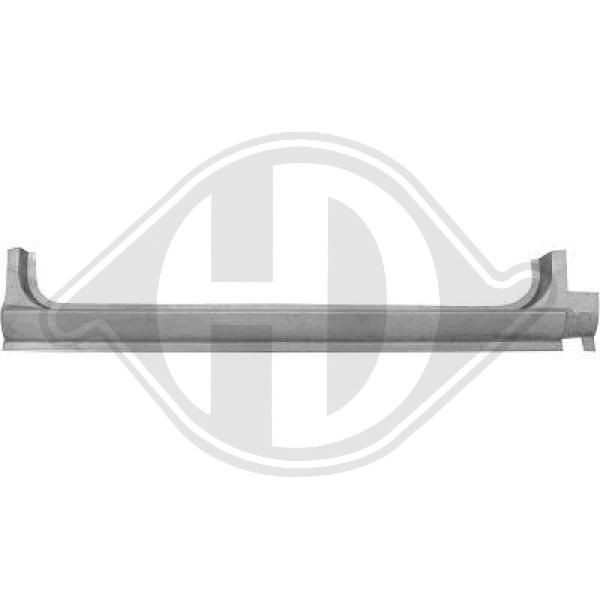 DIEDERICHS 9334024 - Einstiegsblech