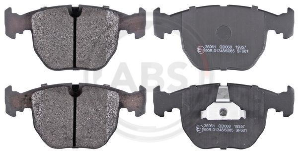 A.B.S. 36961 - Bremsbelagsatz, Scheibenbremse