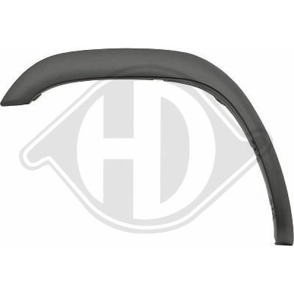 DIEDERICHS 6083125 - Zier-/Schutzleiste, Stoßfänger