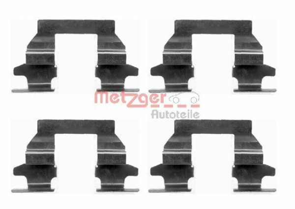 METZGER 109-1625 - Zubehörsatz, Scheibenbremsbelag