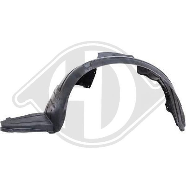 DIEDERICHS 6912209 - Verkleidung, Radhaus