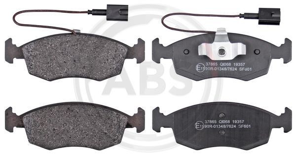 A.B.S. 37865 - Bremsbelagsatz, Scheibenbremse