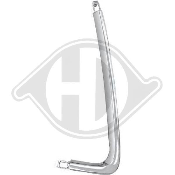 DIEDERICHS 5835043 - Zier-/Schutzleiste, Stoßfänger