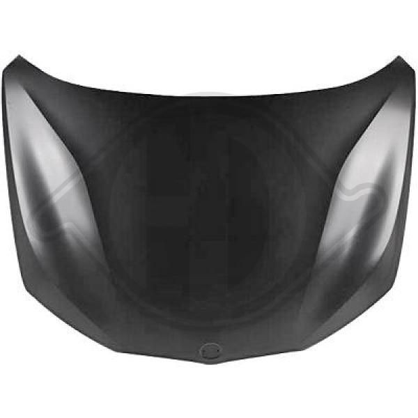DIEDERICHS 1266000 - Motorhaube