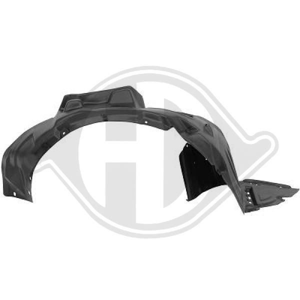 DIEDERICHS 5807208 - Verkleidung, Radhaus
