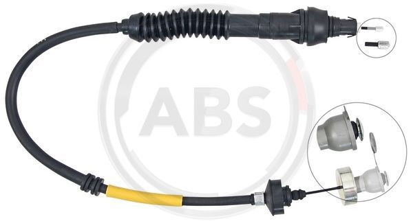 A.B.S. K28075 - Seilzug, Kupplungsbetätigung