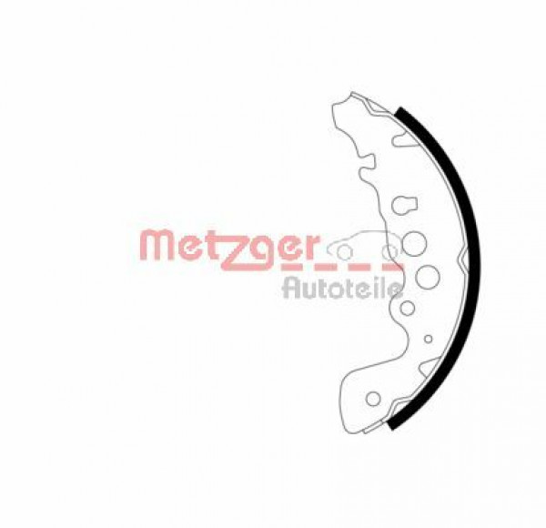 METZGER MG 730 - Bremsbackensatz