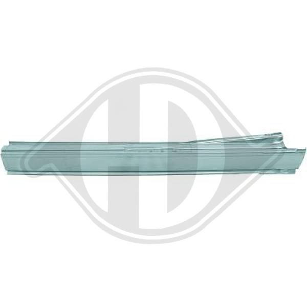 DIEDERICHS 9127041 - Einstiegsblech