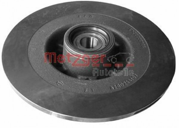 METZGER 6110044 - Bremsscheibe