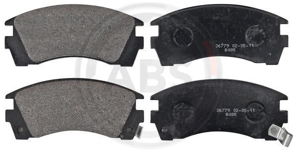 A.B.S. 36779 - Bremsbelagsatz, Scheibenbremse