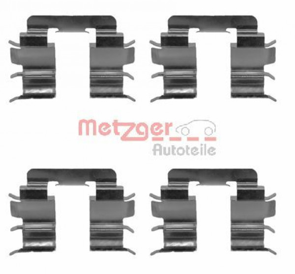 METZGER 109-1272 - Zubehörsatz, Scheibenbremsbelag