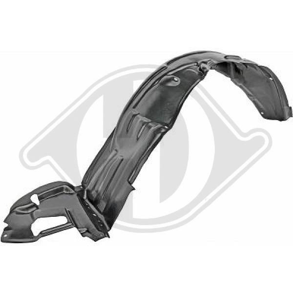 DIEDERICHS 6618409 - Verkleidung, Radhaus