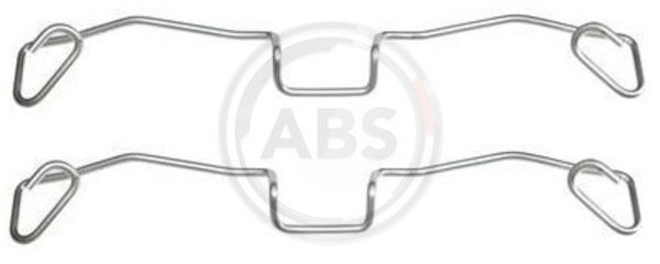 A.B.S. 1633Q - Zubehörsatz, Scheibenbremsbelag
