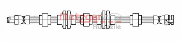 METZGER 4118438 - Bremsschlauch